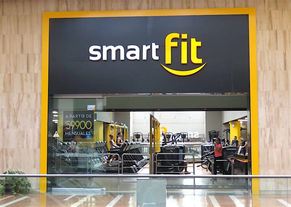 Colombia is the second country that uses Smart Fit gyms
