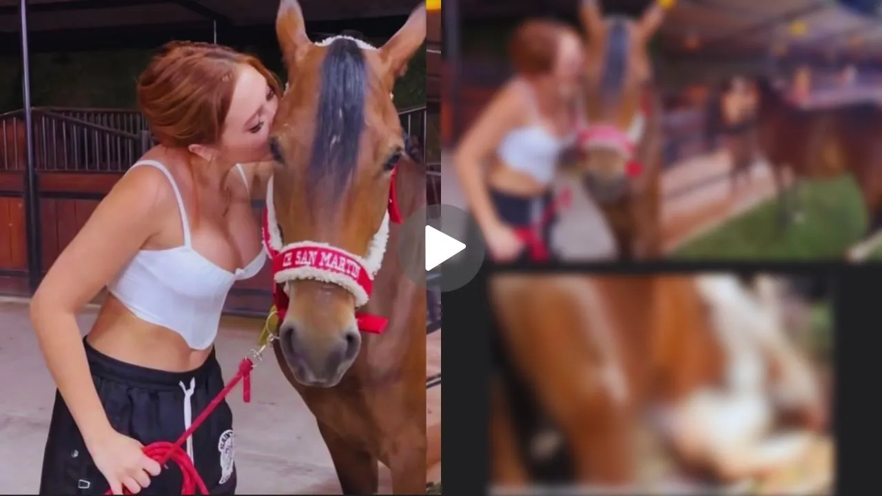 Aida Victoria Merlano Horse Video Viral On X Twitter