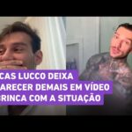 VIDEO: Lucas lucco tomando banho twitter