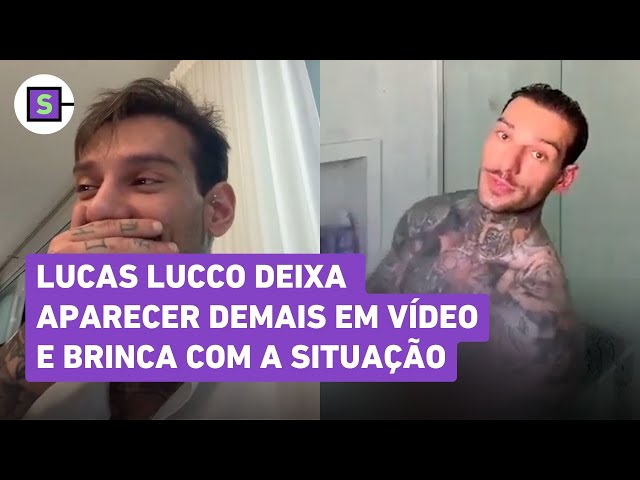 VIDEO: Lucas lucco tomando banho twitter